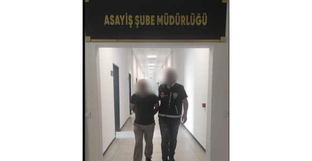 14 Yıl Hapis Cezasıyla Aranan Şahsa Polis Operasyonu