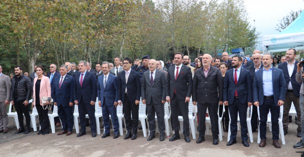 3 muhtarlık hizmet binasının temeli törenle atıldı