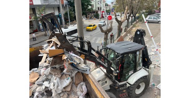 9 Ayda 9 Bin 884 Ton Moloz Atık Toplandı