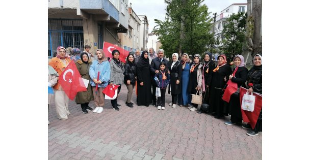 Ak Parti Darıca'da Sıkmadık El Bırakmadı