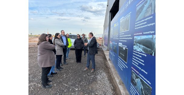 Bakanlık Feyeti Türkiye'nin En Büyük Çevre Projesini Yerinde İnceledi