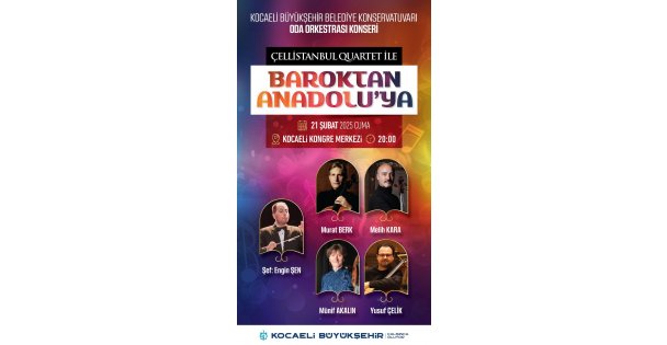 Baroktan Anadolu'ya senfonik tınılar bu konserde