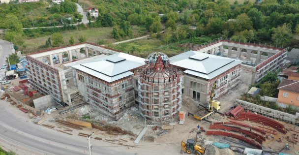 Başiskele Yeniköy Termal Tesisinde çalışmalar sürüyor