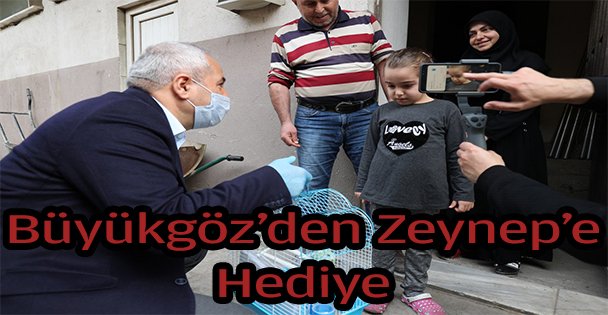 Başkan Amcasından Minik Zeynep'e Sürpriz