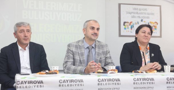 Başkan Çiftçi, velilerle bir araya geldi