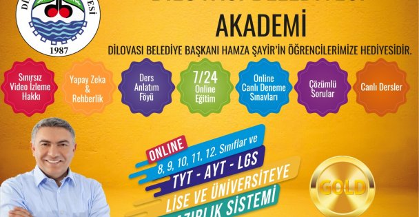 Başkan Şayir'den öğrencilere online eğitim desteği!