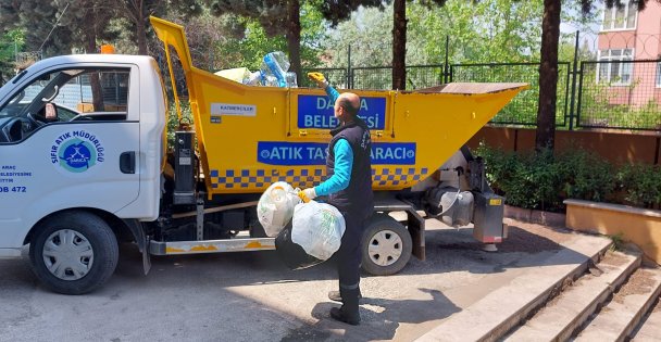 Bir ayda 117 ton atık toplandı