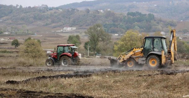 Boş araziler tarıma kazandırılıyor