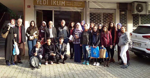 Büyükşehir, Akademi Lise öğrencilerini edebiyatın kalbine götürdü