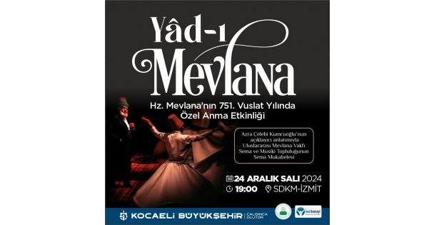 Büyükşehir, Hz. Mevlana'yı anacak