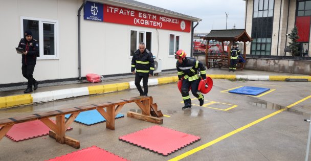 Büyükşehir'de itfaiye eri alım sonuçları açıklandı