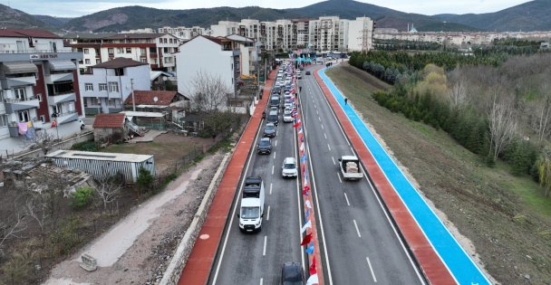 Büyükşehirden, Derince-Körfeze tablo gibi yol