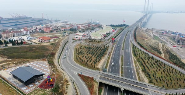 Büyükşehir'den Dilovası'na  köprü manzaralı seyir terası