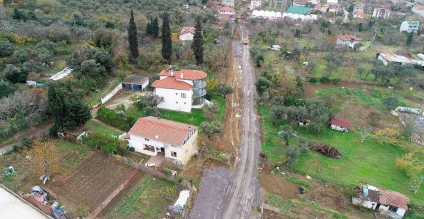 Büyükşehir'den Ereğli Mahallesi'ne yeni yan yol