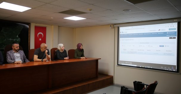 Büyükşehir'den muhtarlara dizüstü bilgisayar