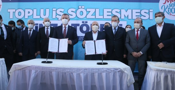 Büyükşehir'den toplu iş sözleşmesi