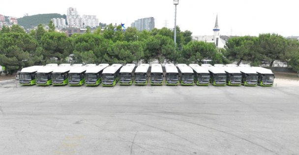 Büyükşehir'in 20 yeni otobüsü teslim edildi