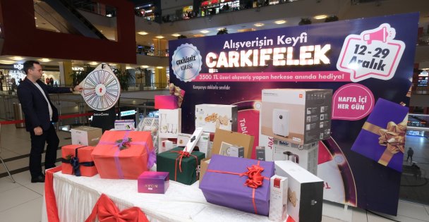 Çarkıfelek, Gebze Center'da Kazandırıyor