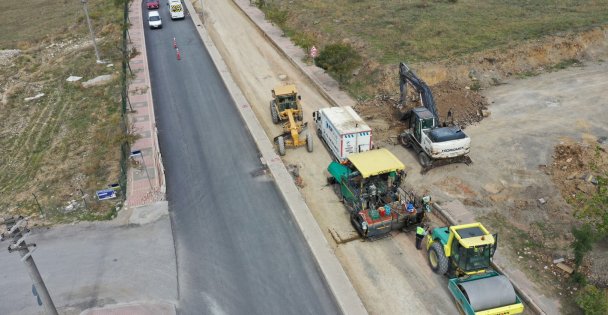 Çayırova Veysel Karani Caddesi Yenileniyor