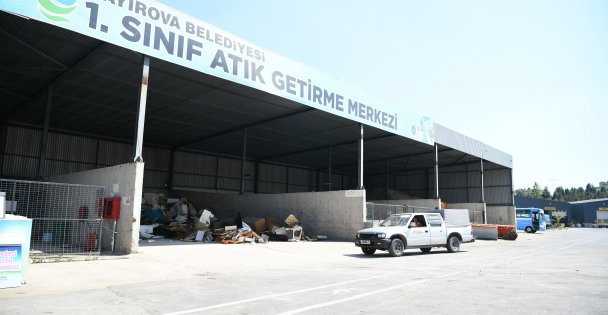 Çayırova'da atıklar geri dönüşüme kazandırılıyor