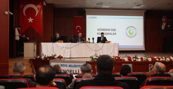 Çayırova'da Mart meclisi tamamlandı