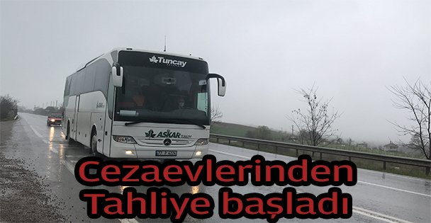 Cezaevlerinde Tahliyeler Başladı