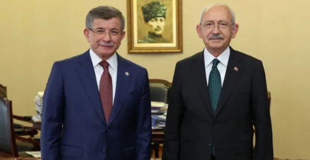 CHP lideri Kılıçdaroğlu, Gelecek Partisi Genel Başkanı Davutoğlu İle Görüştü