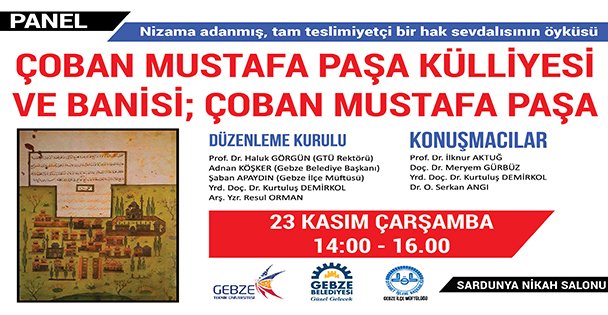 Çoban Mustafa Paşa Paneli