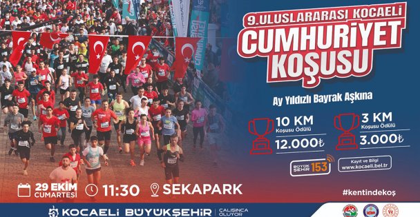 Cumhuriyet Koşusu için geri sayım başladı