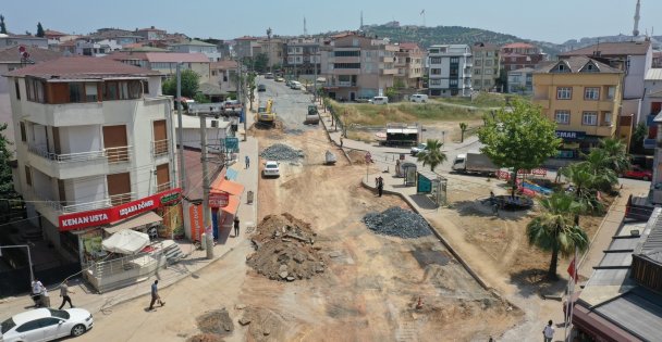 Darıca Lokman Hekim Caddesi  baştan sona yenileniyor