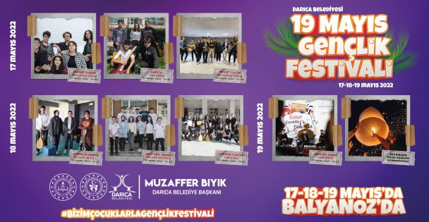 Darıca'da 19 Mayıs, Gençlik Festivali ile kutlanacak