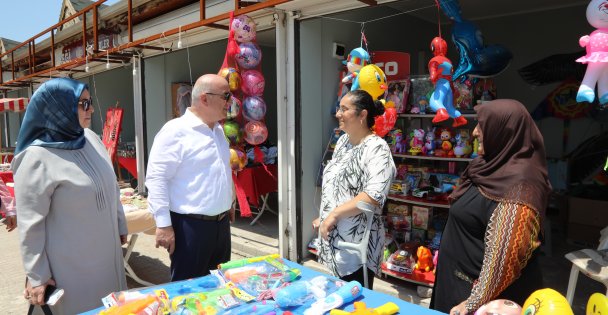 Darıcalı Kadınlar Hünerlerini Sergiliyor