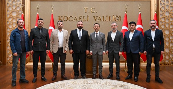 Dilovası Sivil Toplum Platformundan Vali Aktaşa Ziyaret