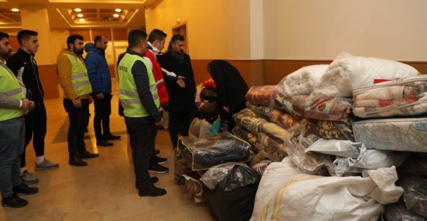 Dilovası'nda depremzedeler için toplanan yardımlar yarın yola çıkacak