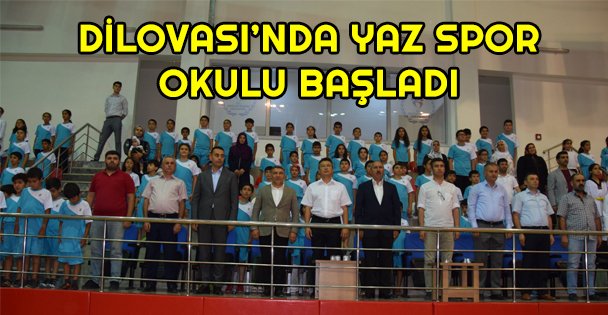 Dilovası'nda yaz spor okulu başladı