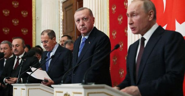 Erdoğan ve Putin'den Tarihi Görüşme