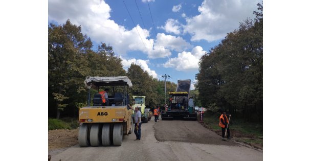 Gebze Ahatlı Köyü'nde üstyapı tamamlandı