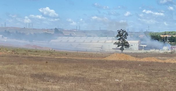 Gebze 'de plastik fabrikasında yangın çıktı