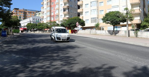 Gebze Dicle Caddesi'nde yol çalışması tamamlandı