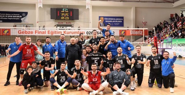 Gebze Voleybol Takımı; Şampiyonluğa adım adım…