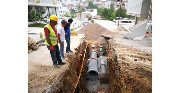 GEBZE YAVUZ SELİM MAHALLESİNE YENİ YAĞMURSUYU HATTI