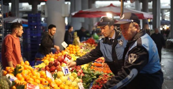 Gebze Zabıtasından  Pazar Denetimleri