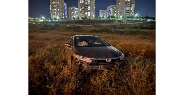 Gebzede yoldan çıkan otomobilin sürücüsü yaralandı