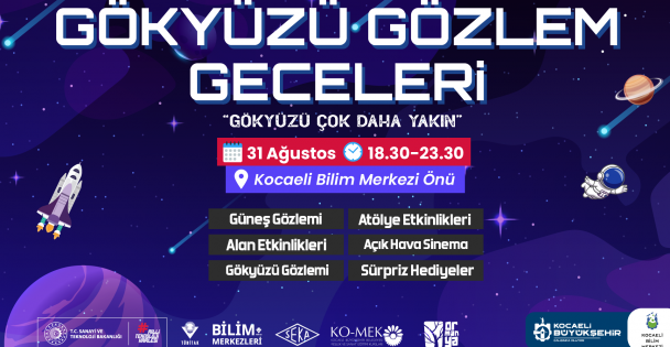 Gökyüzü Gözlem Geceleri başlıyor