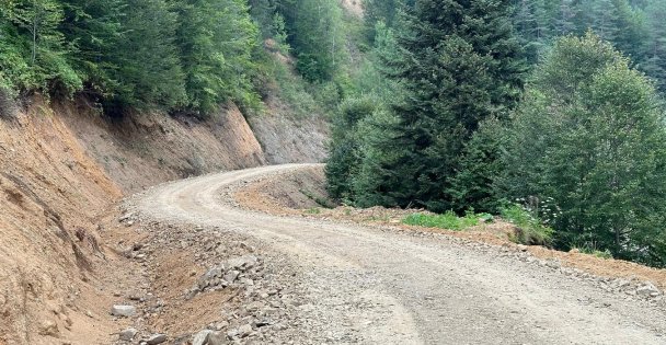 Gölyaka'da 20 kilometre orman yolu üst yapısı tamamlandı