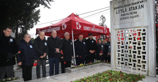 Halkın oylarıyla seçilen ilk kadın belediye başkanı İzmit'te anıldı