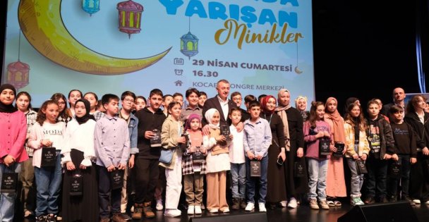 HAYIRDA YARIŞAN MİNİKLER PROJESİ KAPANIŞ PROGRAMI GERÇEKLEŞTİRİLDİ