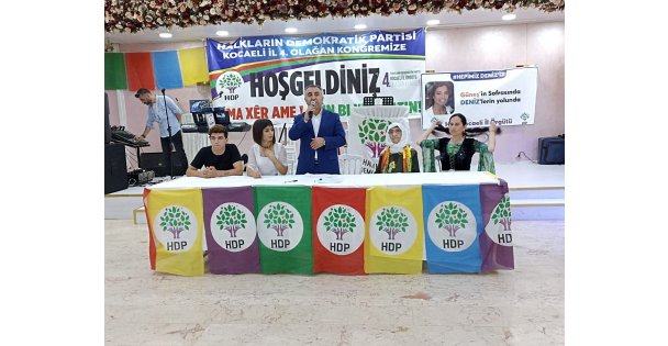 HDP kongresinde terör örgütü propagandasına gözaltı