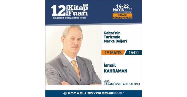 İsmail Kahraman Kocaeli Kitap Fuarında