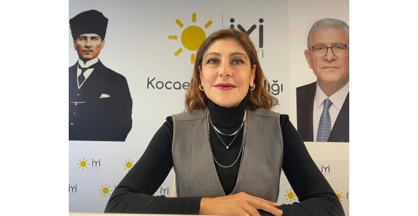 İYİ Parti Kocaeli Kadın Koları Başkanı Rüzgar'dan açıklama